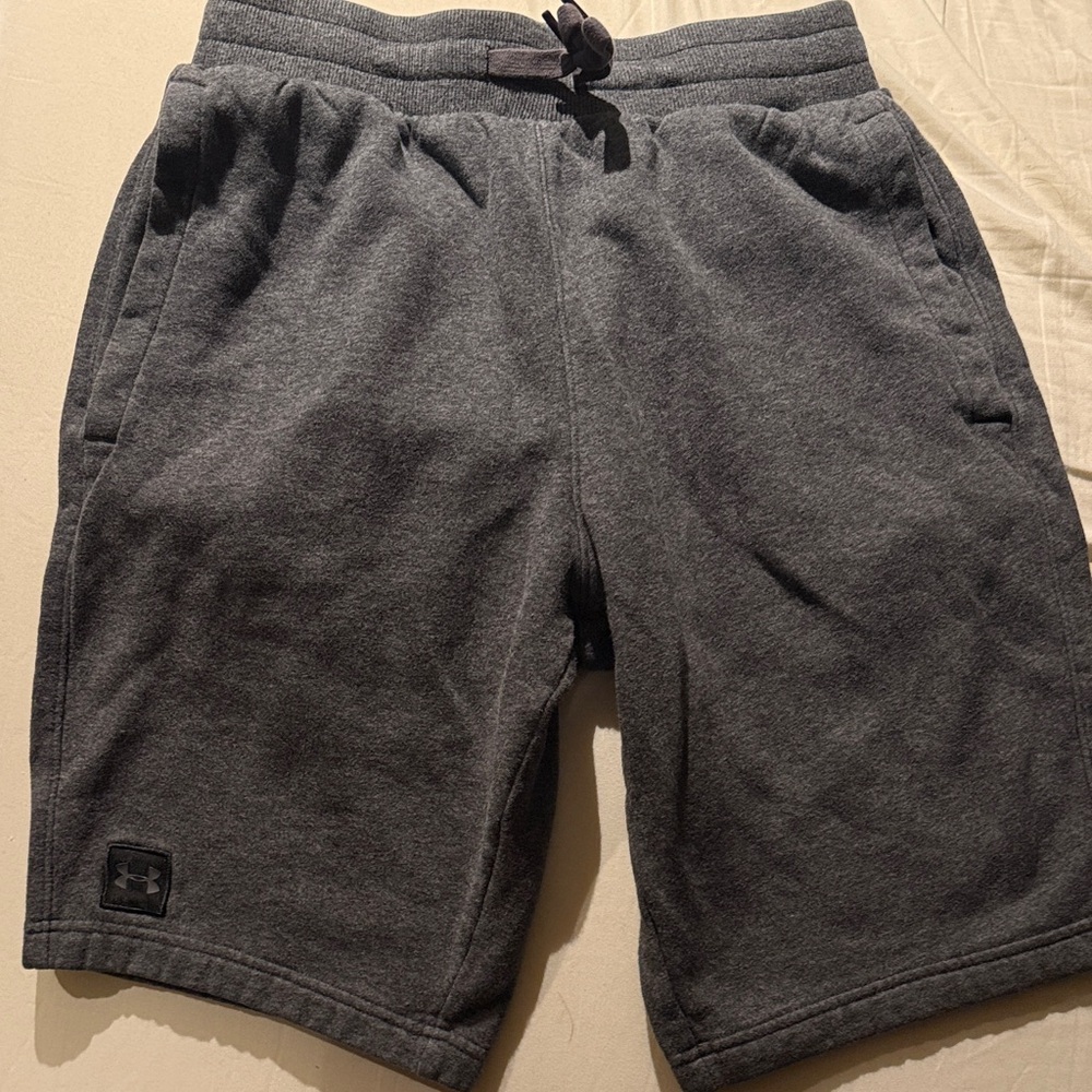 Under Armour Men's Charcoal Athletic Shorts